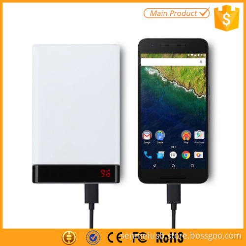 QC 2.0 Type C Power Bank 10000 mAh Portable Charger